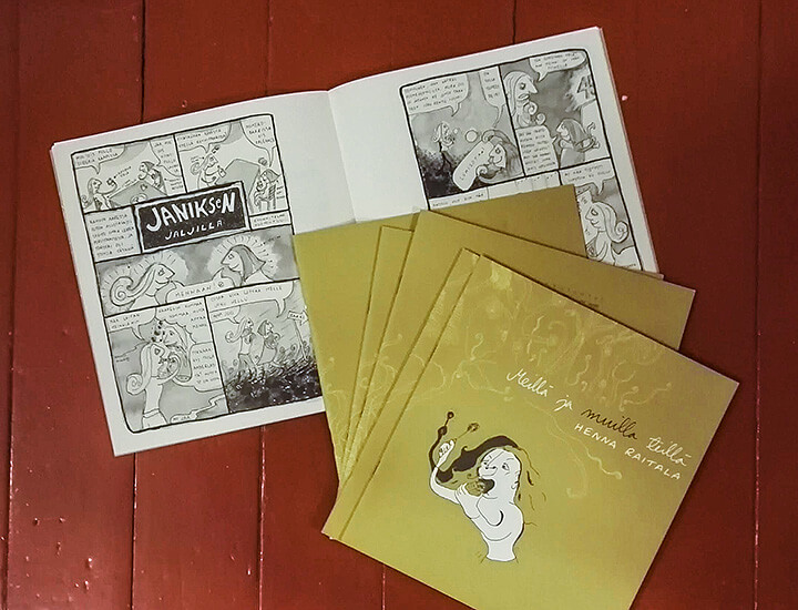 Meillä ja muilla teillä -sarjakuva