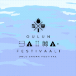 Oulun Saunafestivaalin visuaalinen ilme, suunnittelija Henna Raitala.